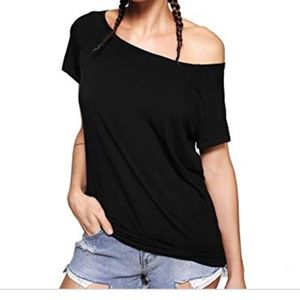 One shoulder top